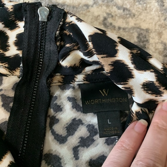 Leopard print blouse - Picture 3 of 4